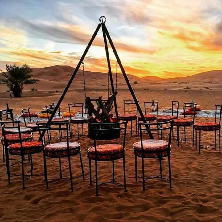 Merzouga Sahara Luxury Camp Exterior foto